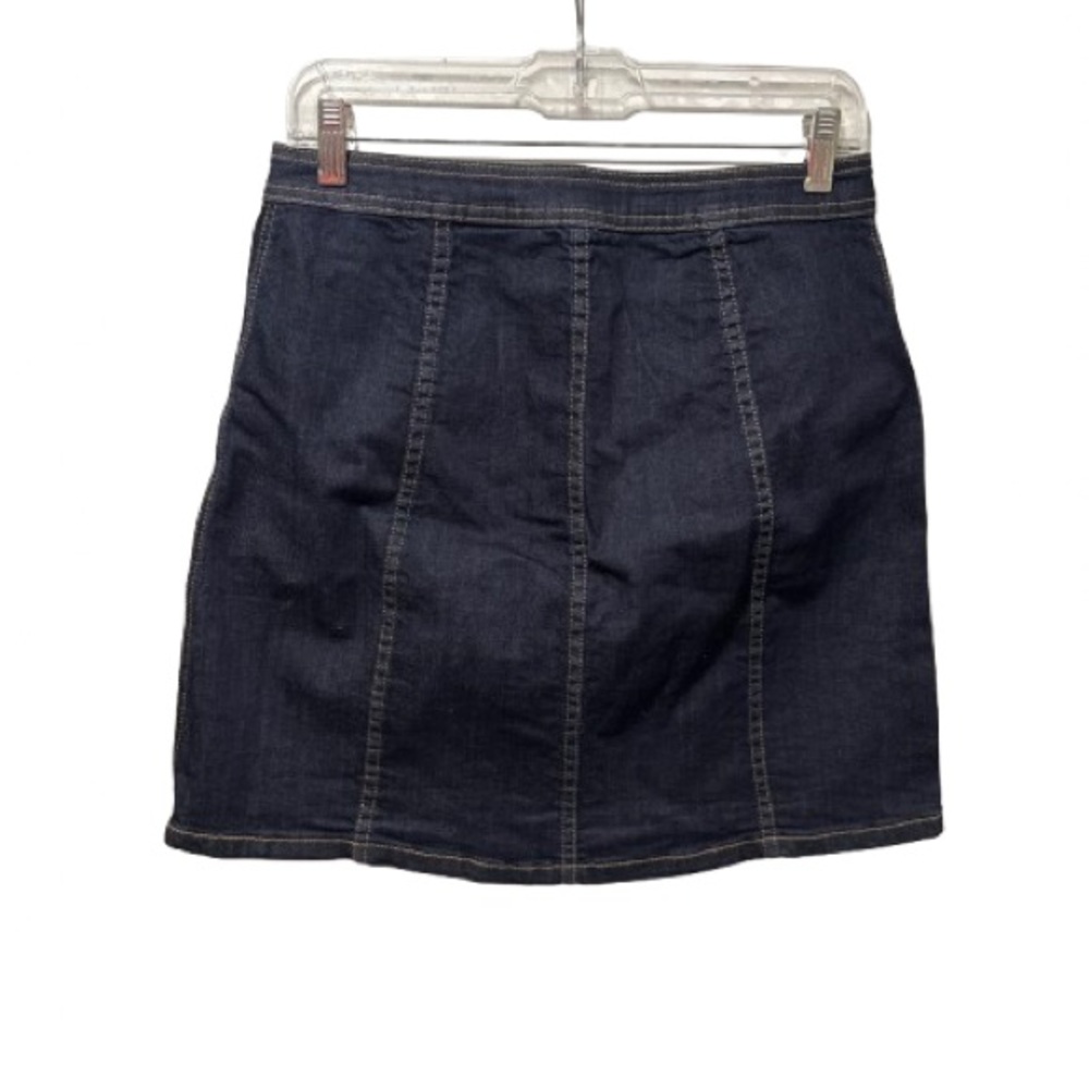G.H. Bass & Co. button from denim mini skirt - Picture 3 of 7